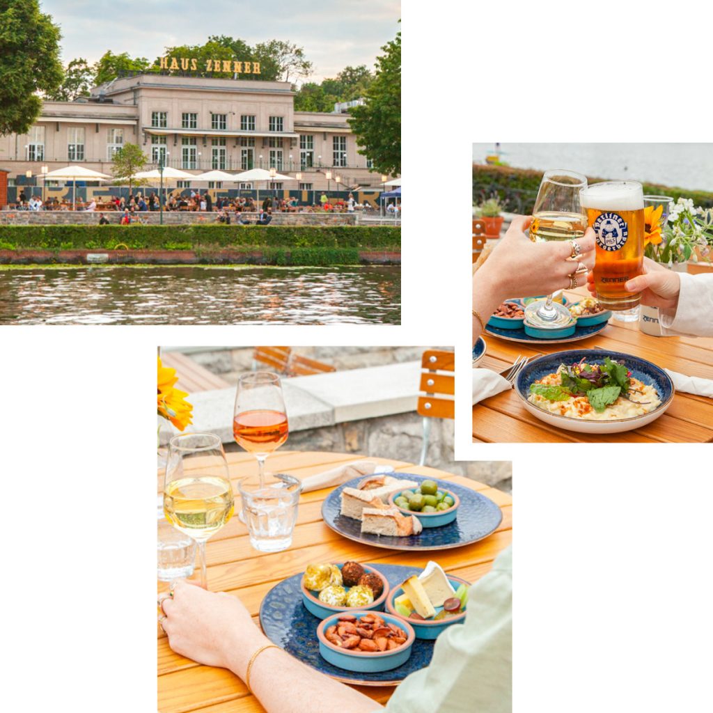 Zenner beer garden in Berlin